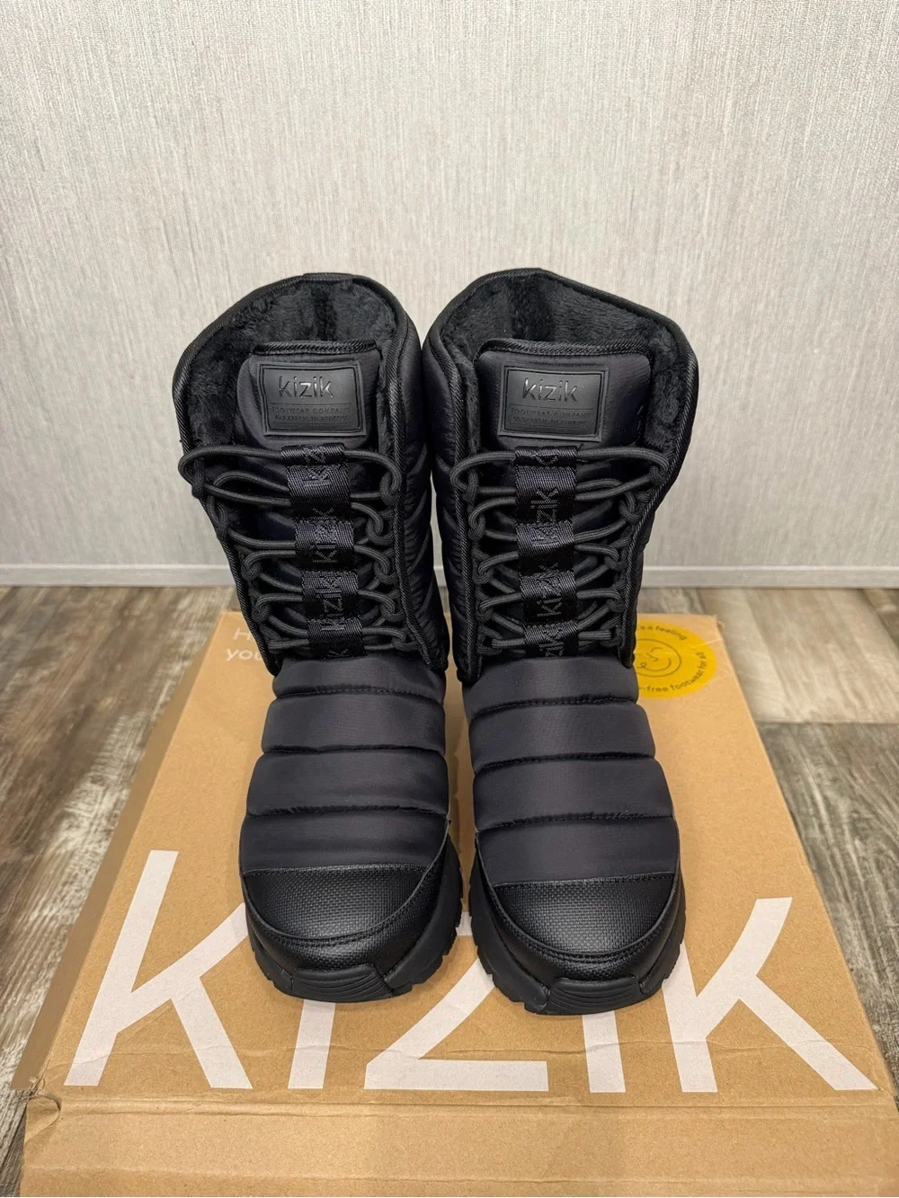 Women’s Black Insulated Winter Boot Size 7